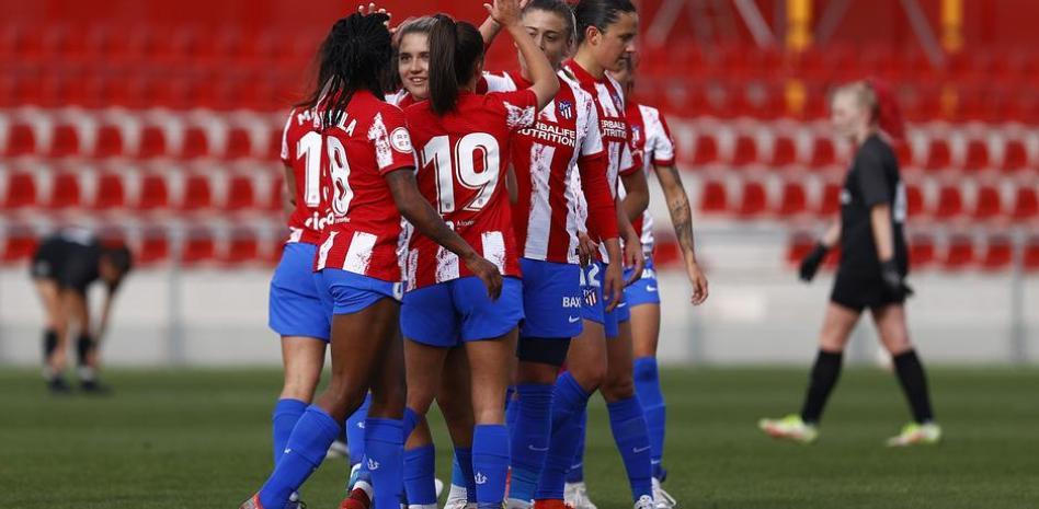 (2-1) Trabajada victoria del Atlético Femenino ante el Levante