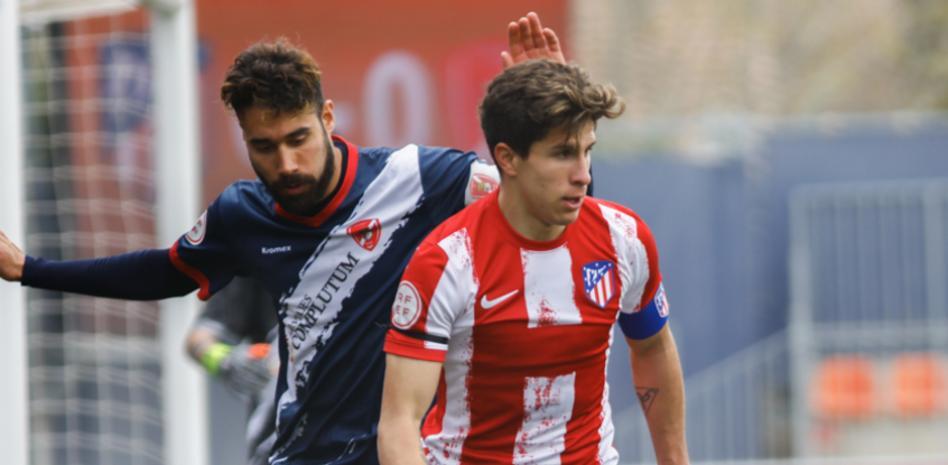 Gran gesto del Atleti B con Giuliano Simeone tras la pérdida de su abuelo